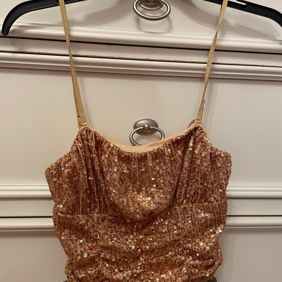 Free People Sequin Corset Top - Picture 4 of 4